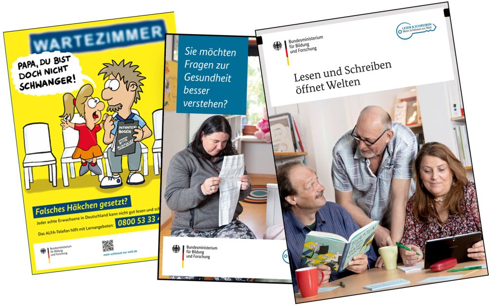 Nicht Lesen Und Schreiben Können Infomaterial für Patienten mit Lese- und Schreibproblemen